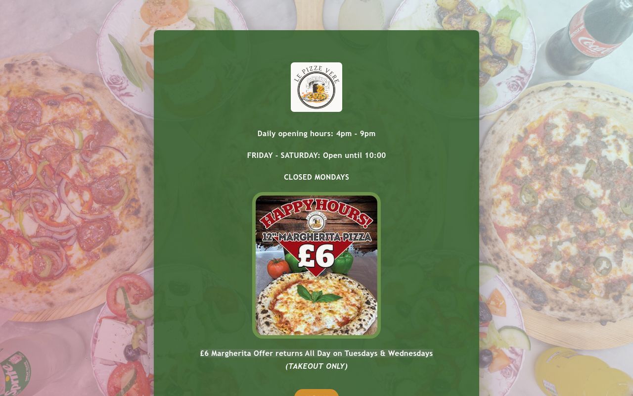 Le Pizze Vere